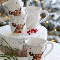 Casafina Deer Friends Mug