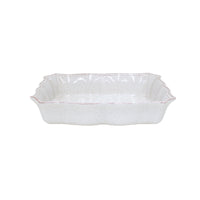 Casafina Impressions Large White Rectangle Baker