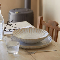 Casafina Mallorca Soup and Pasta Bowl Sand Beige