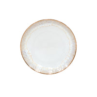 Casafina Taormina White and Gold Dinner Plate