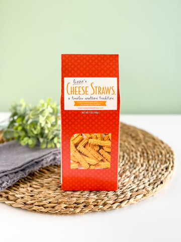 Cheddar Habanero And Crushed Red Pepper Cheese Straws