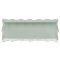 Cook and Host Blue Ruffle Rectangular Tray