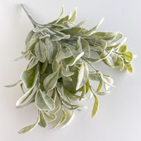 Dusty Leaf Faux Bush