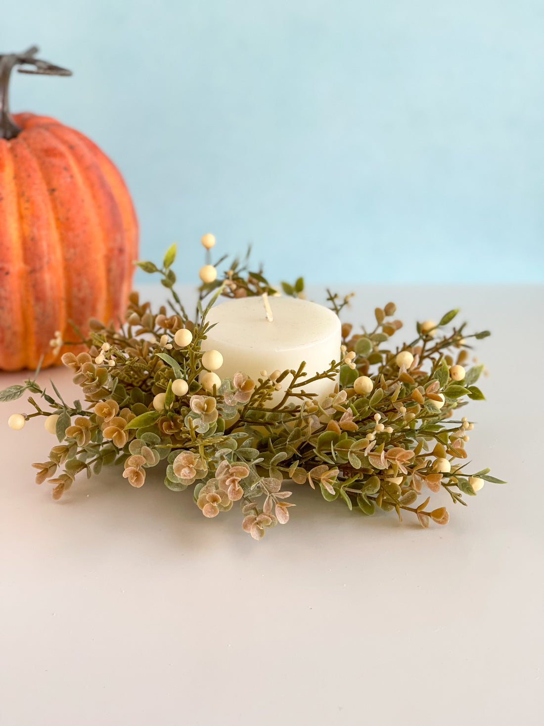 Fall Morning Candle Ring