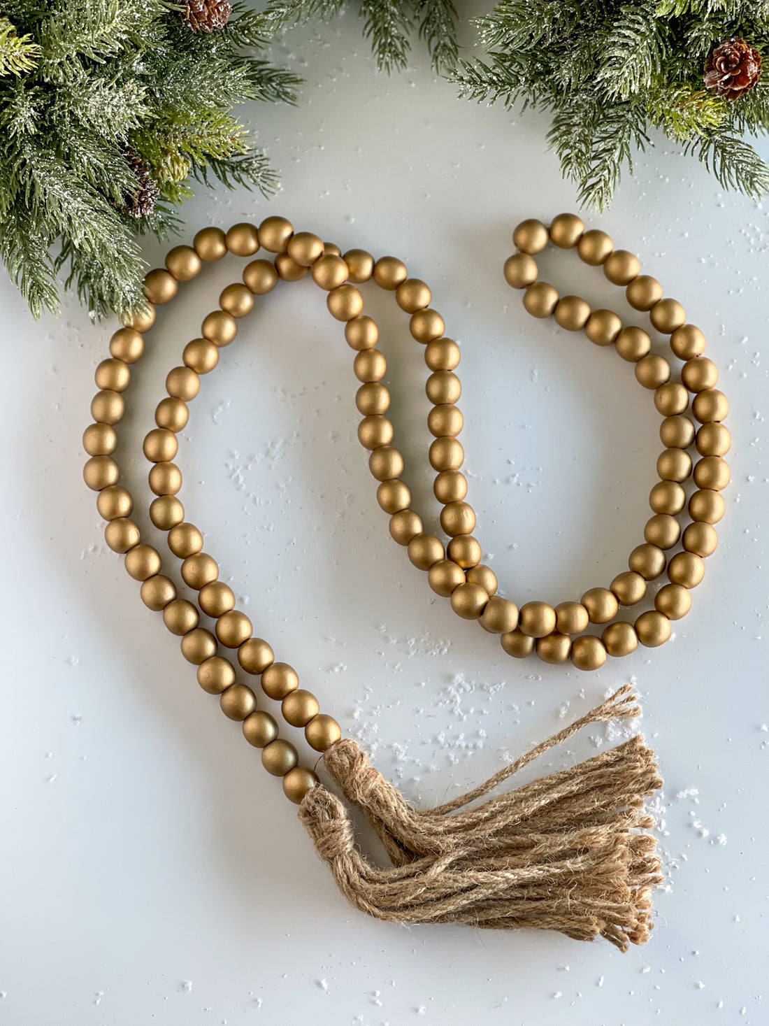 Gold Bead Garland