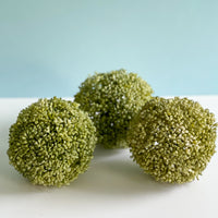 Green Allium Orb Ornament