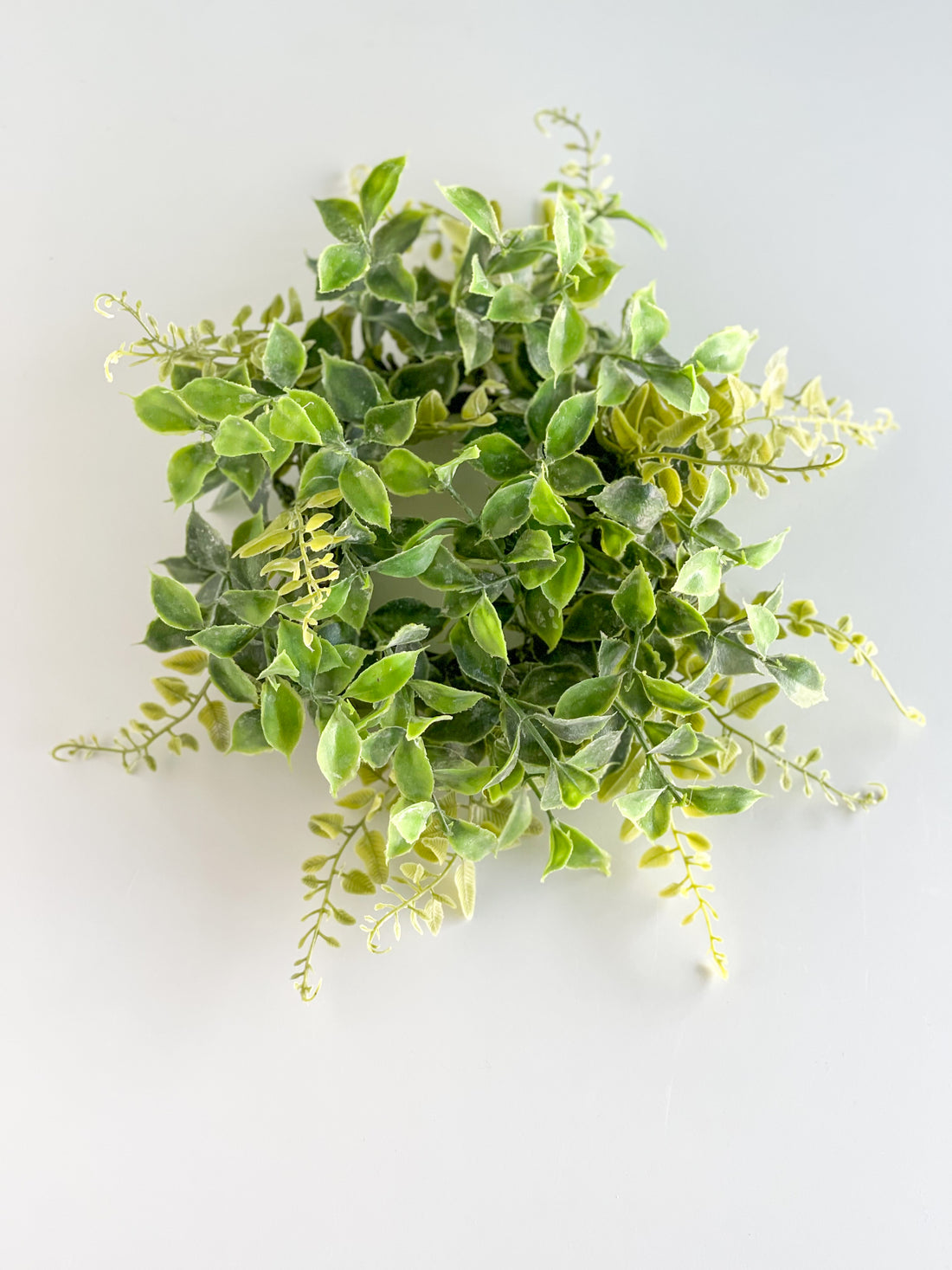 Green Leafy Candle Ring
