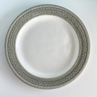 Grey Mist Le Panier Dinner Plate