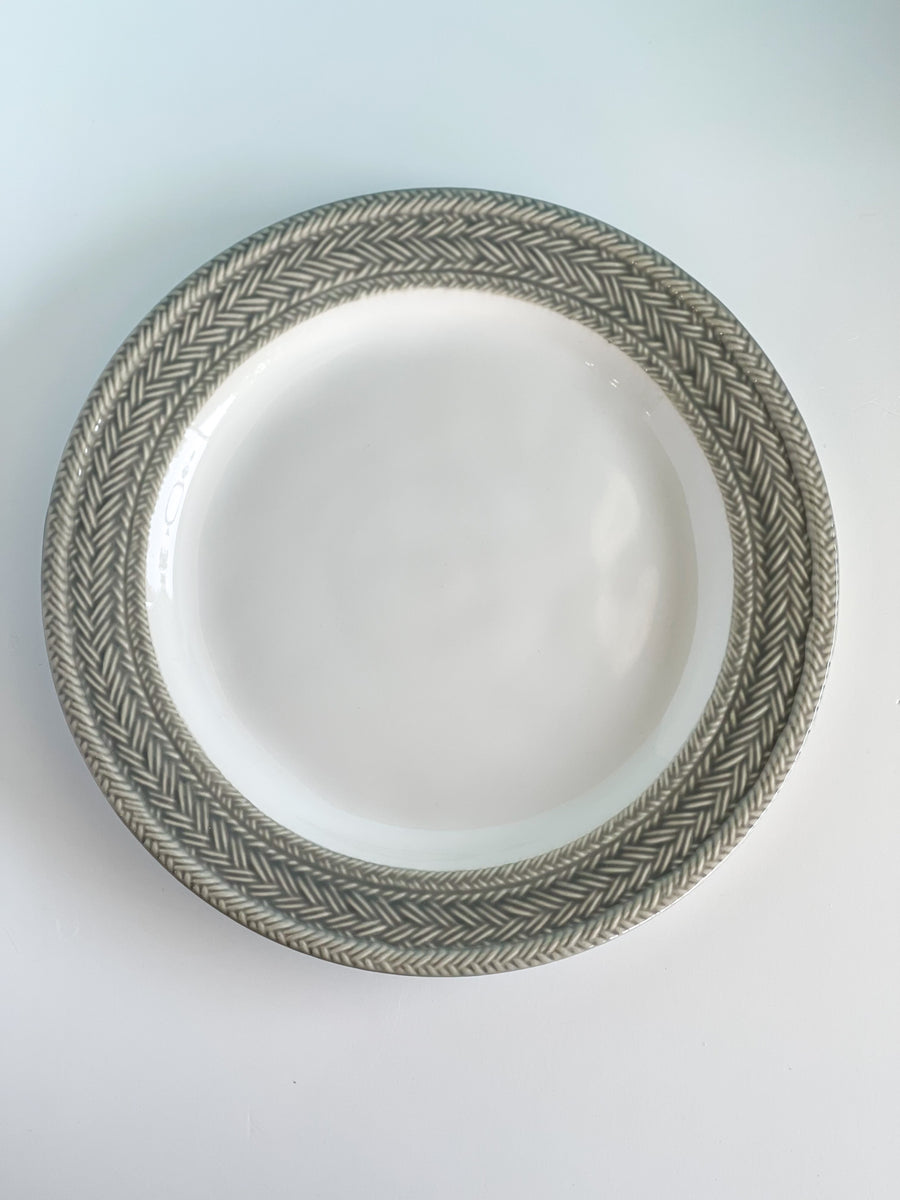 Grey Mist Le Panier Dinner Plate