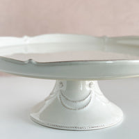 Juliska 14 Inch Whitewash Berry And Thread Cake Stand