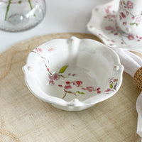 Juliska Berry And Thread Floral Sketch Cherry Blossom Cereal Bowl