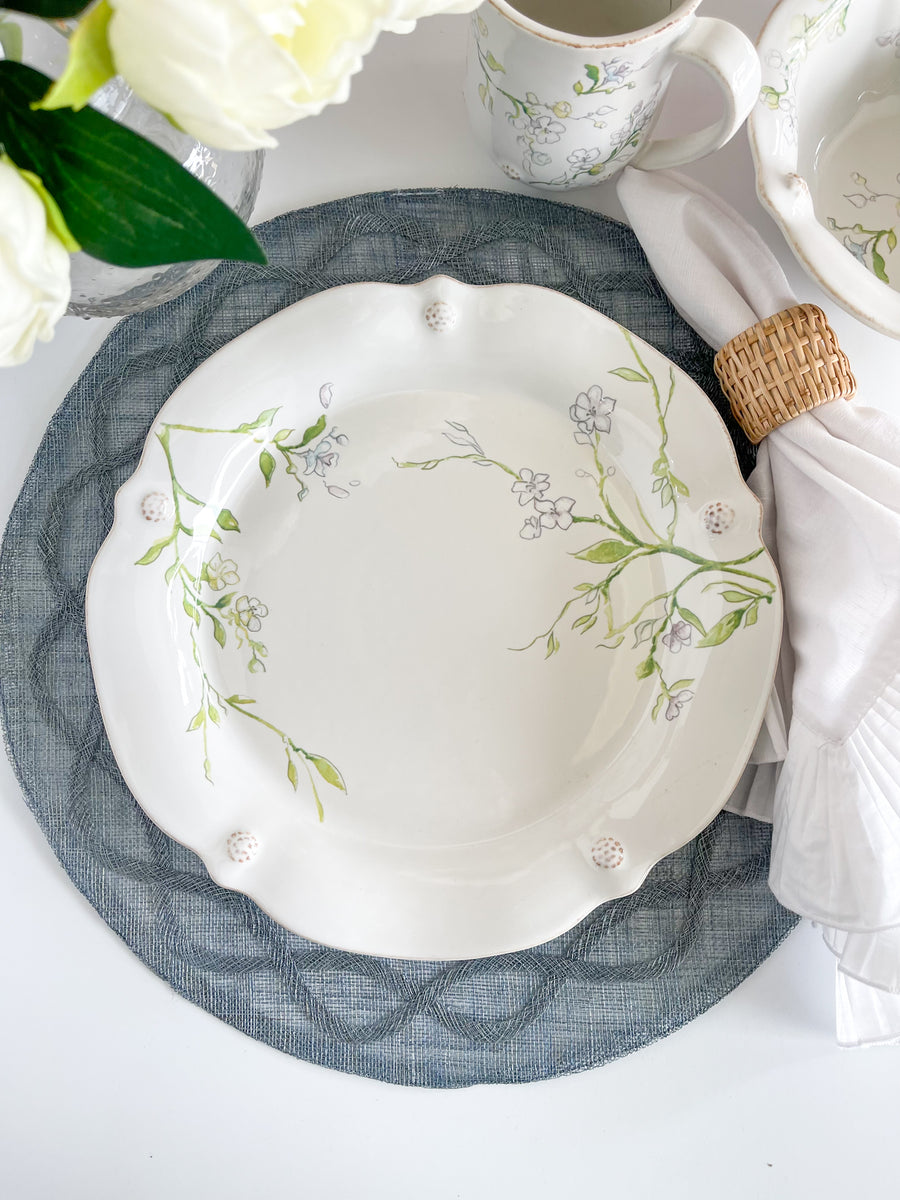 Juliska Berry And Thread Jasmine Dinner Plate