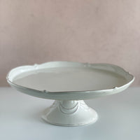 Juliska Berry And Thread Whitewash 14 Inch Cake Stand