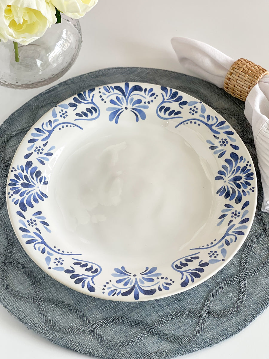 Juliska Blue Iberian Dinner Plate
