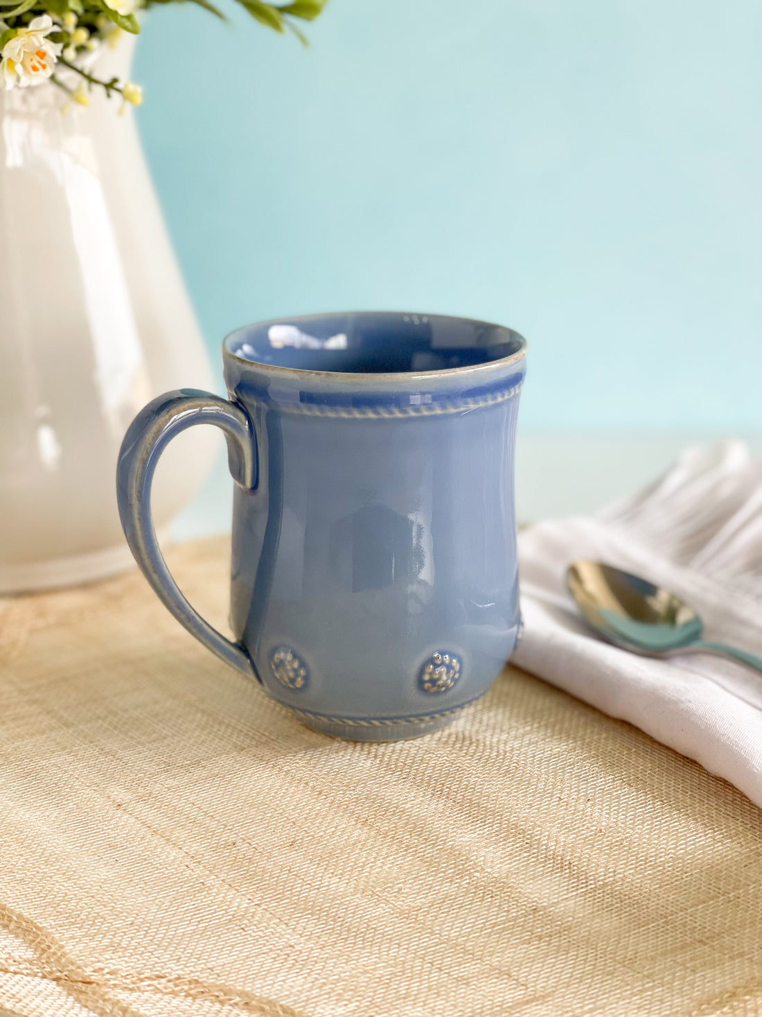 Juliska Chambray Berry and Thread Mug