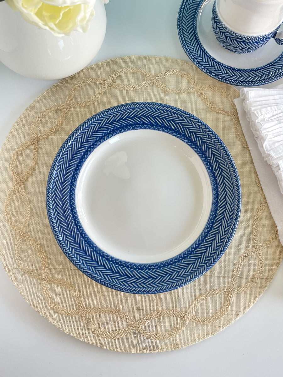 Juliska Le Panier Blue Salad Plate