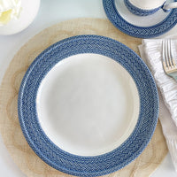 Juliska Le Panier Deft Blue Dinner Plate
