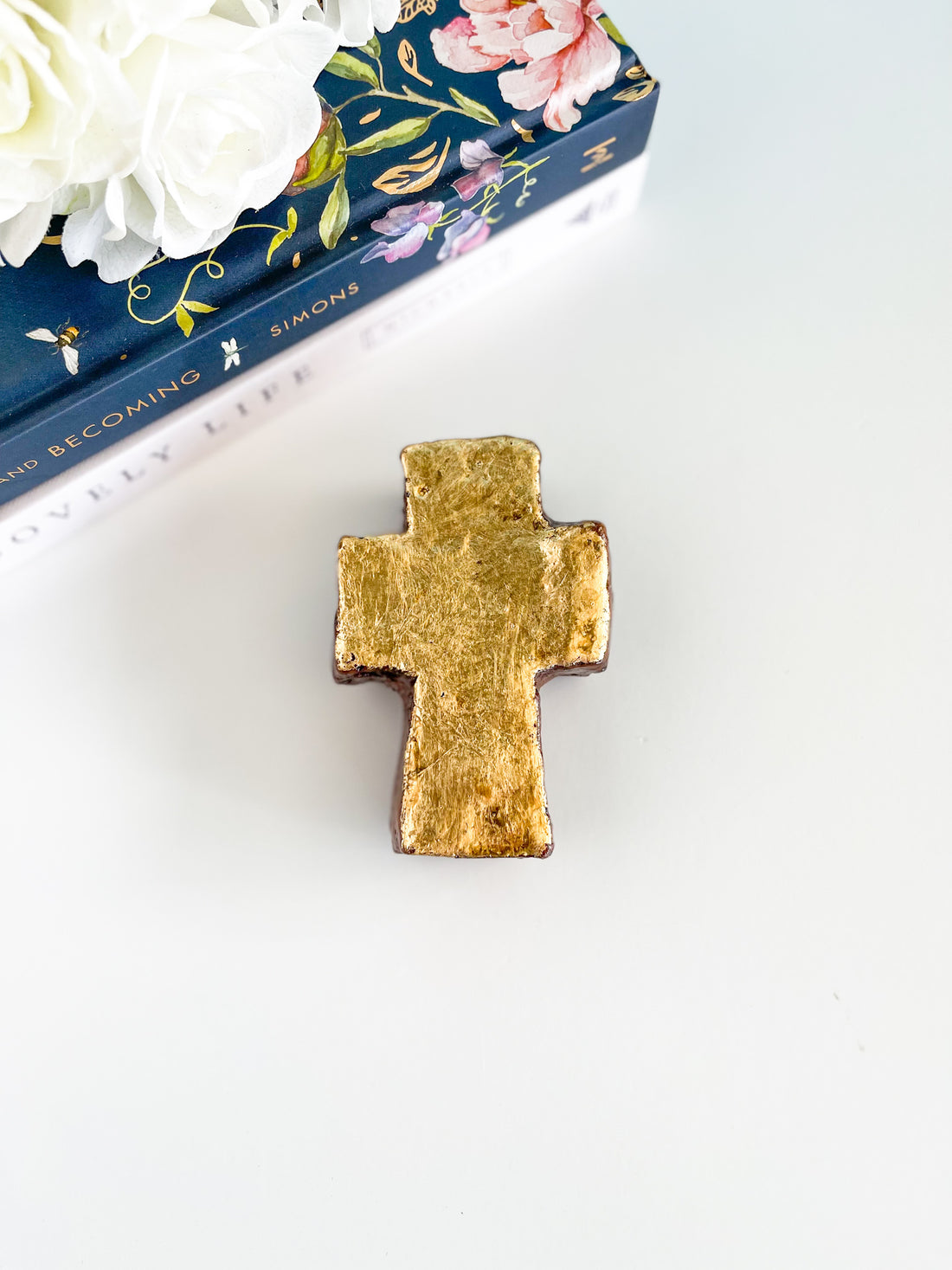 Large Gold Handmade Cross