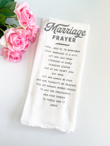 Marriage Prayer Towel