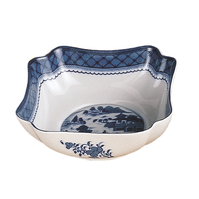 Mottahedeh Blue Canton Small Square Bowl