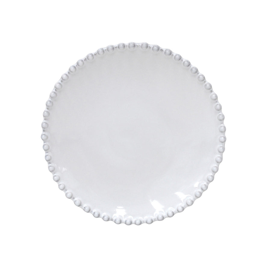 Pearl White Bread Plate