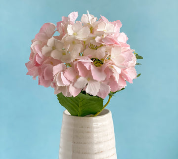 Pink Real Touch Hydrangea Stem