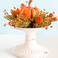 Pumpkin Billy Button Candle Ring