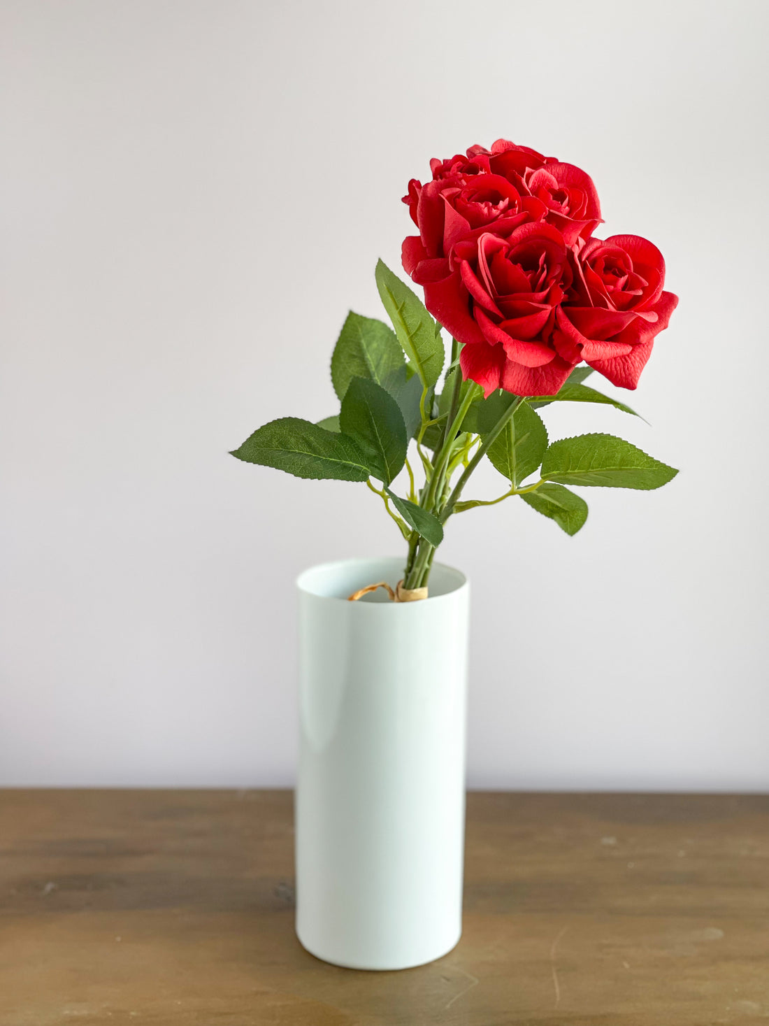 Red Real Touch Rose Bundle