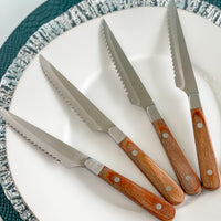 Reed and Barton 4 Piece Steak Knife Set