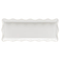 Ruffled Cook and Host Tray White