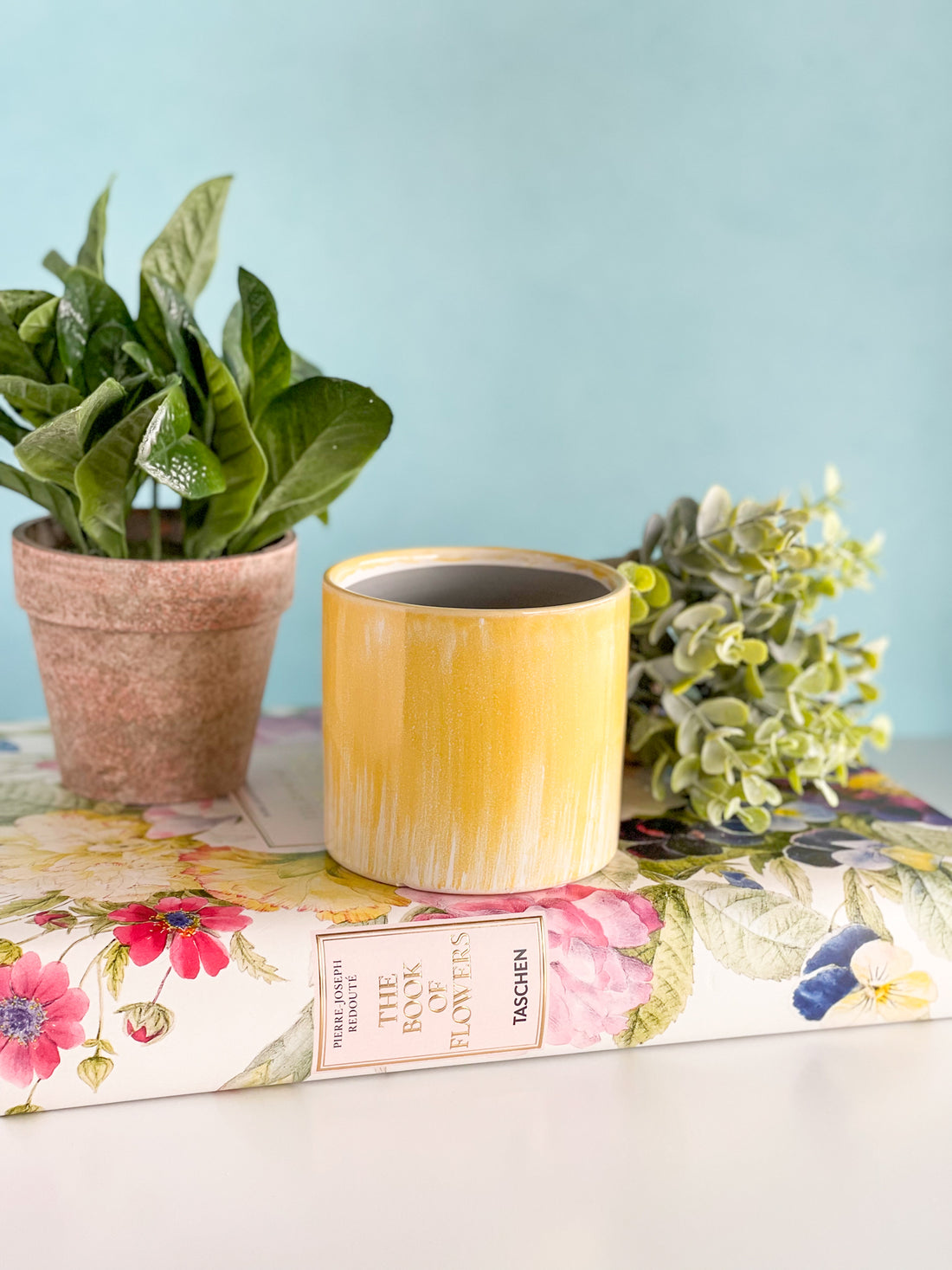 Small Yellow Planter