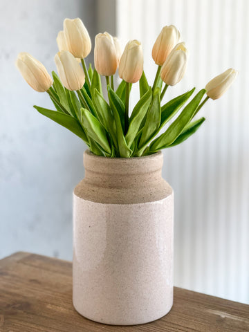 Speckled Stoneware Vase