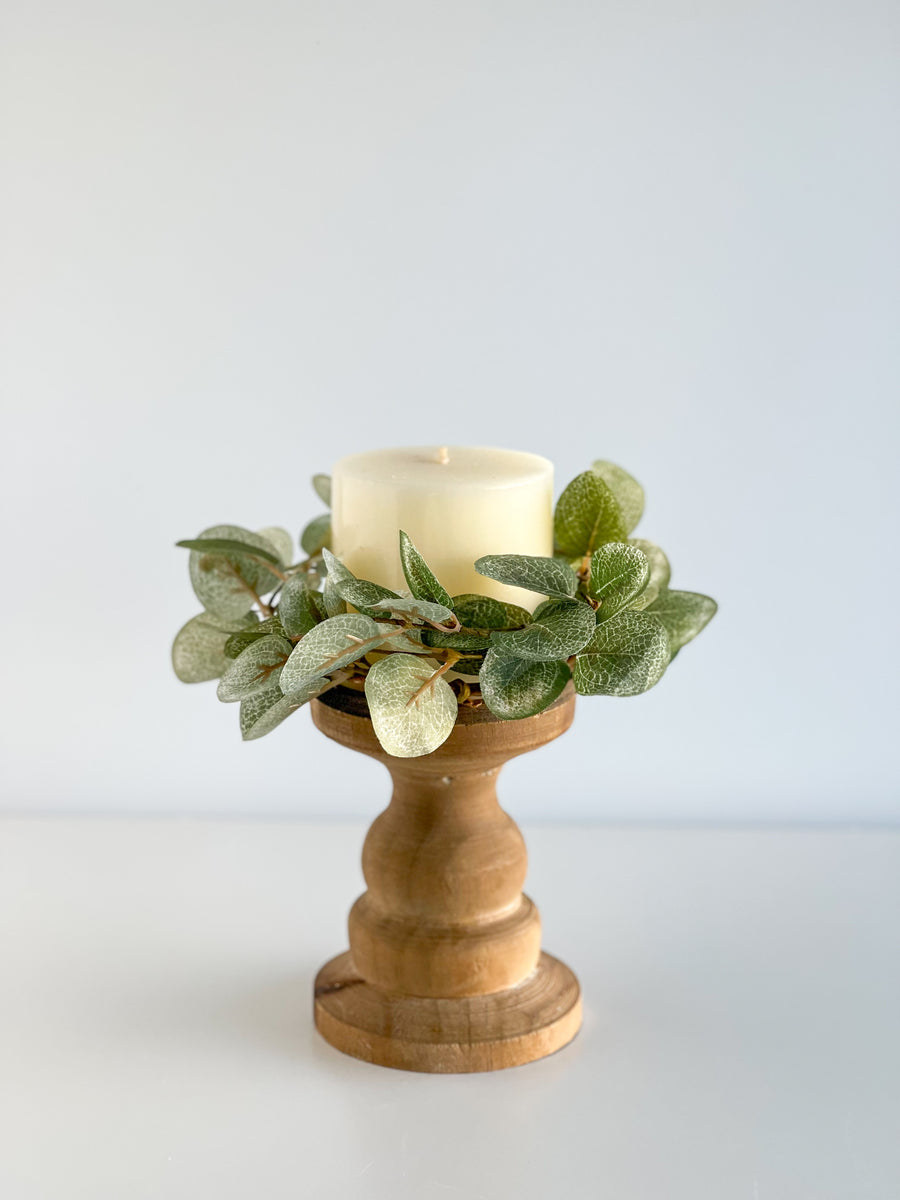 Spring Garden Eucalyptus Candle Ring