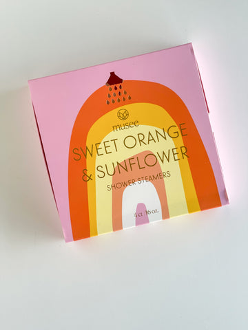 Sweet Orange And Sunflower Shower Steamer