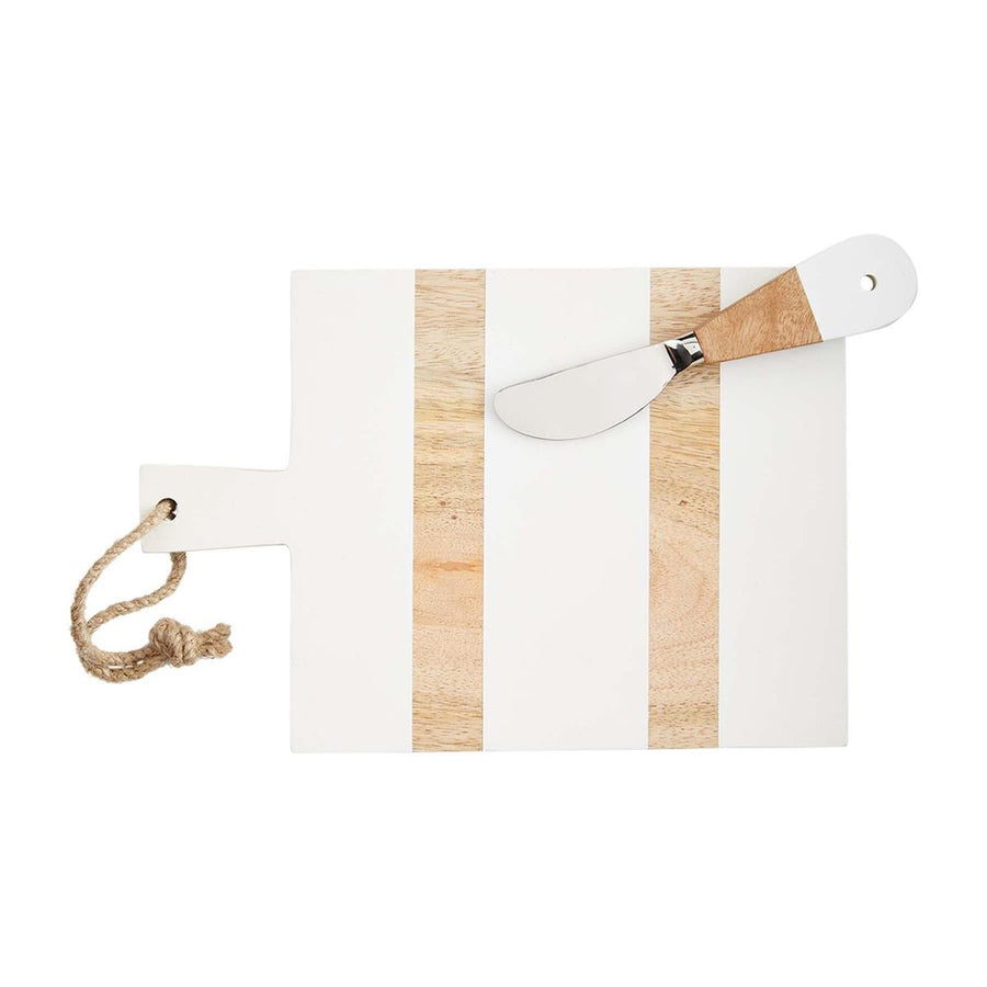 White And Natural Mini Cutting Board Set
